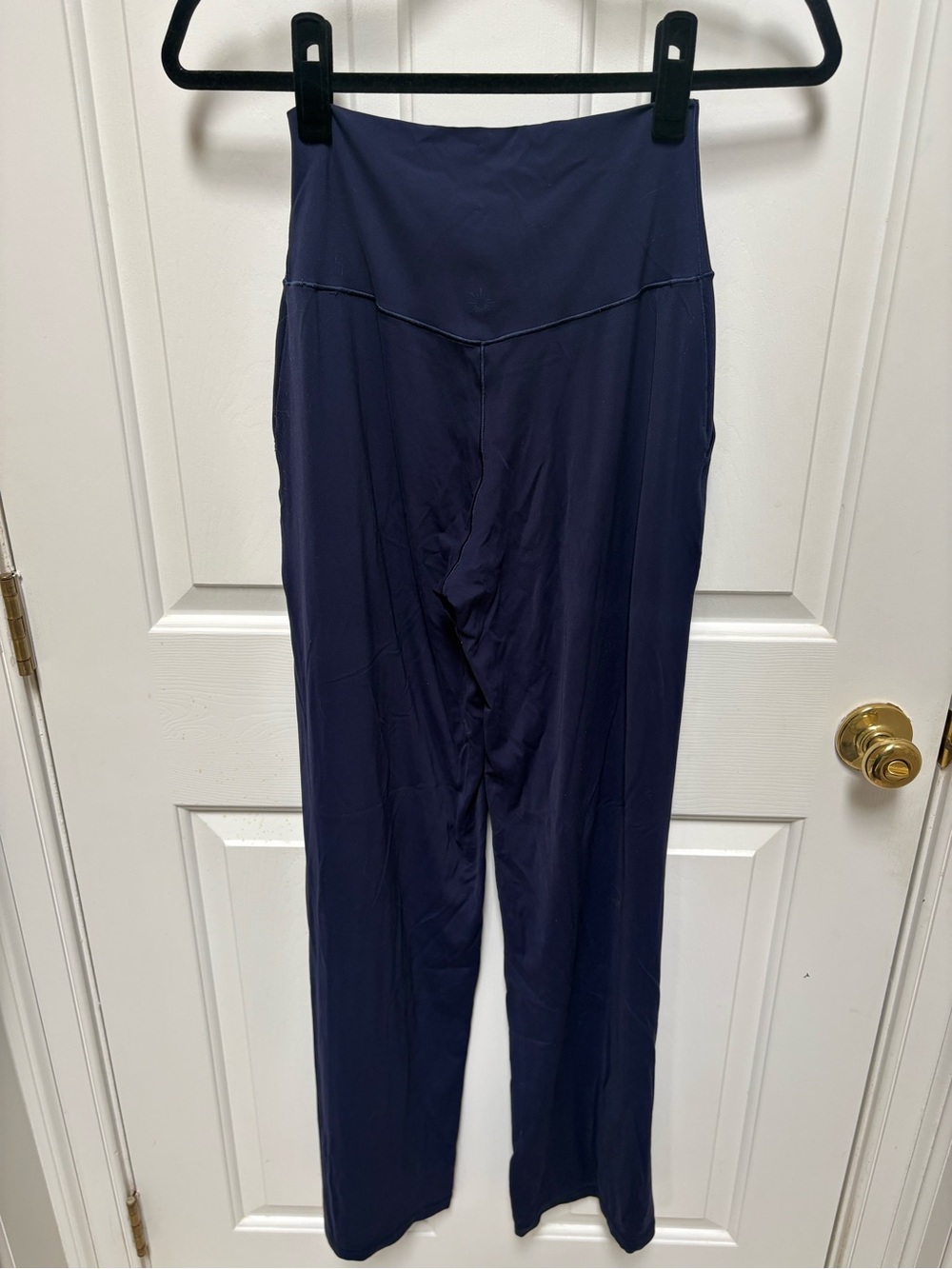Aerie Online High-Waist Navy Wide-Leg Women's yoga/dance Pants